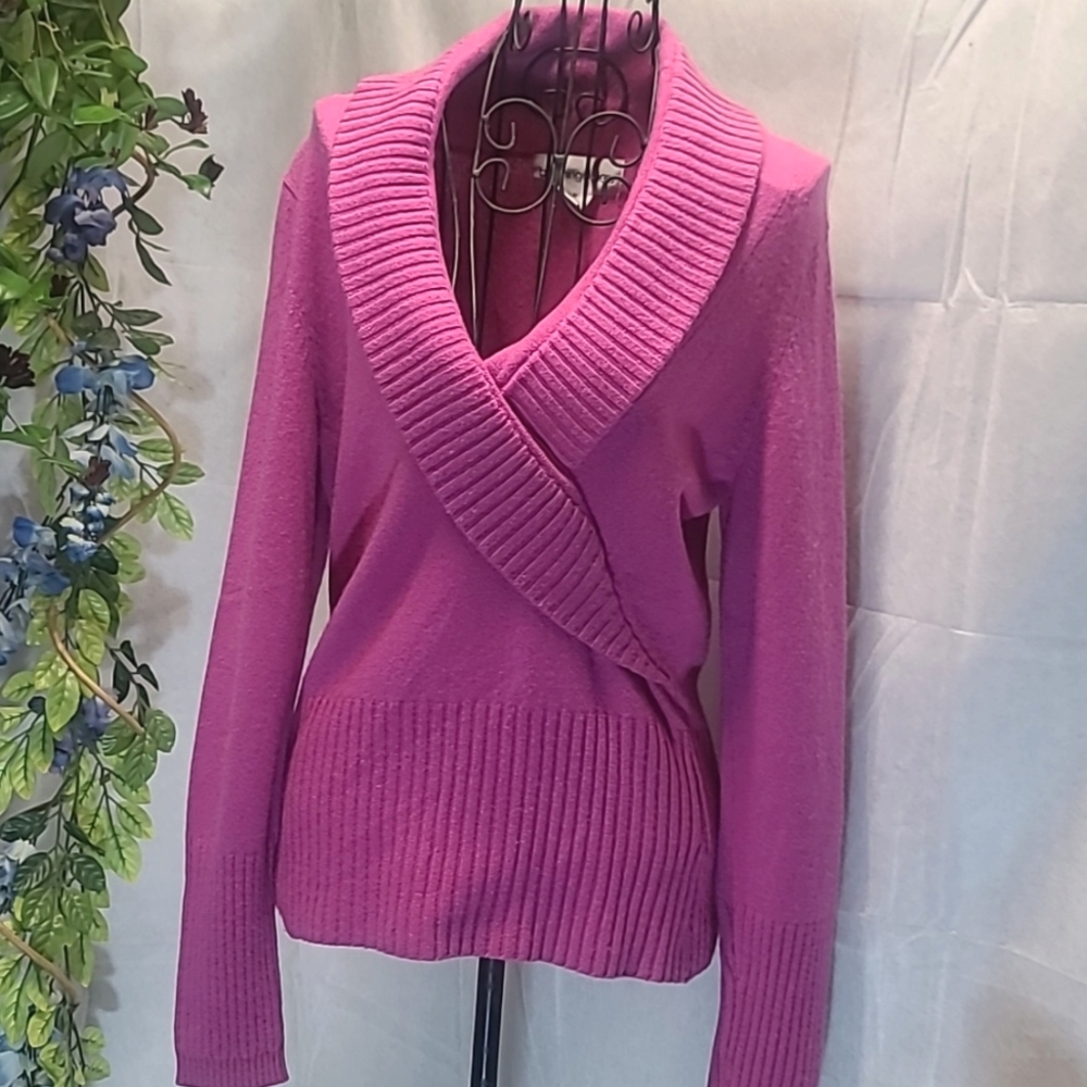 Bloomingdale's Pink Cashmere Sweater